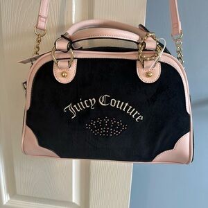 Juicy Couture Liquorice Urban-Heritage Bowler Bag